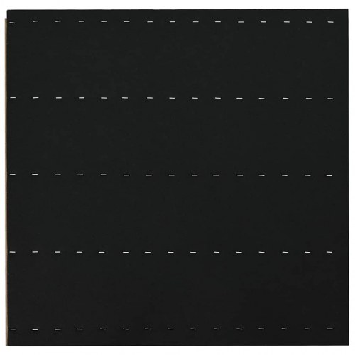 Akustiske vægpaneler 8 stk. med spalter 60,5x60 cm egefiner