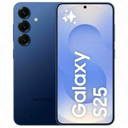 Smartphone Samsung Galaxy S25 6,2" Qualcomm Snapdragon 8 Elite 12 GB RAM 128 GB Marineblå