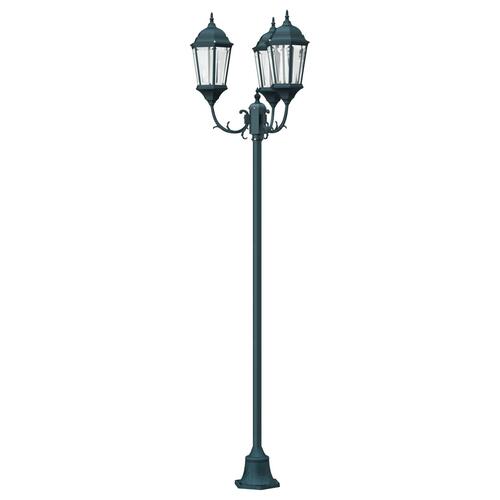 Have Lyssøjle 3-Lampe E27 Grøn 220 cm Aluminium