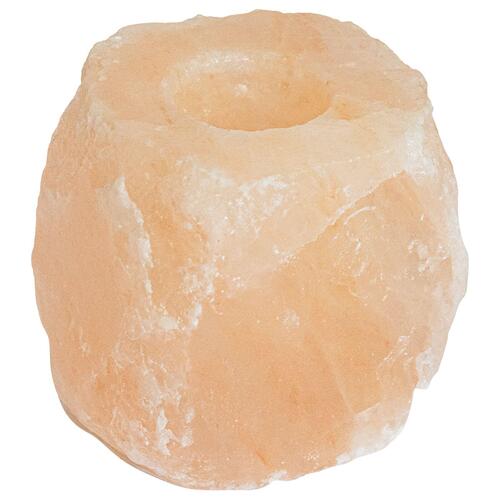 Lysestager Pink Himalayan salt Mellem Dekorative indlæg