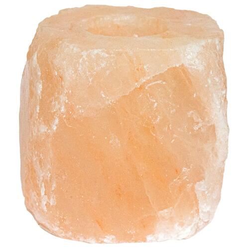 Lysestager Pink Himalayan salt Mellem Dekorative indlæg
