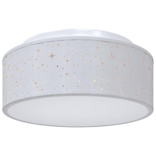 Loftlamper med stjernehimmel skygge Grå Ø 30 cm Stof E27