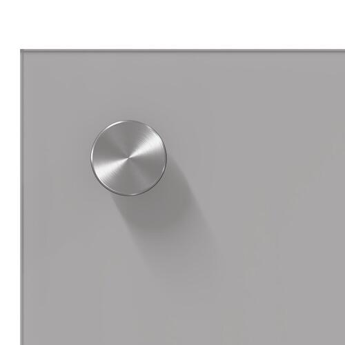 Køkken Bagplade Lys Grå 100x40x0,6 cm Hærdet Glas