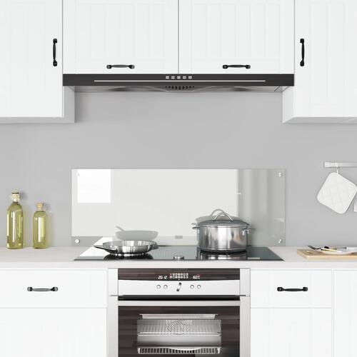 Køkken Backsplash Klar 110x40x0.6 cm Hærdet Glas