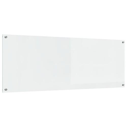 Køkken Backsplash Klar 110x40x0.6 cm Hærdet Glas