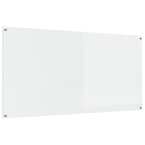 Køkken bagvæg Transparent 120x60x0,6 cm Hærdet Glas