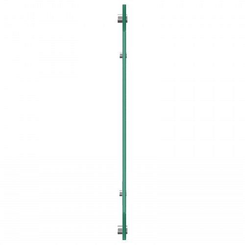 Køkken Backsplash Lys Grå 120x40x0,6 cm Tempereret Glas