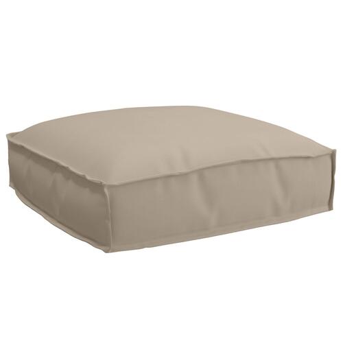 Udendørs pude Gråbrun Polyester Standard Holdbar Stol pude