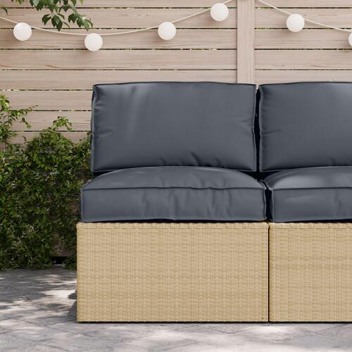 Pallepude til sæde Antracit 70x70x12 cm Oxford Stof