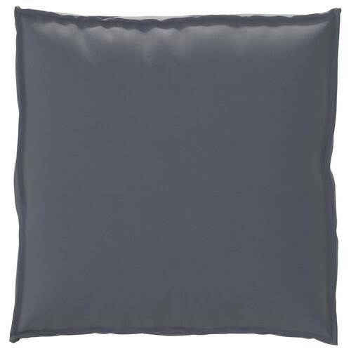 Pallepude til sæde Antracit 70x70x12 cm Oxford Stof