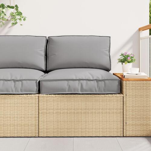 Pallepude til sæde Grå 70x70x12 cm Oxford stof