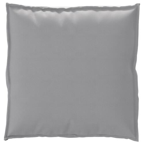 Pallepude til sæde Grå 70x70x12 cm Oxford stof