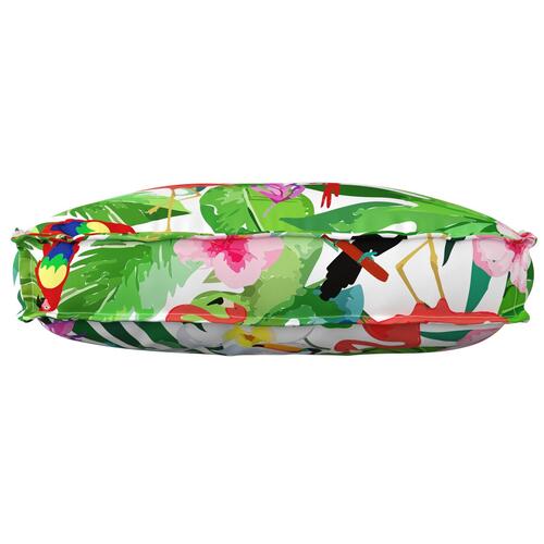 Puder Grøn, Rød, Pink, Flerfarvet Polyester 70 x 12 x 40 cm Pude