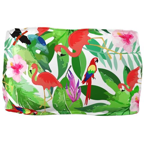 Puder Grøn, Rød, Pink, Flerfarvet Polyester 70 x 12 x 40 cm Pude