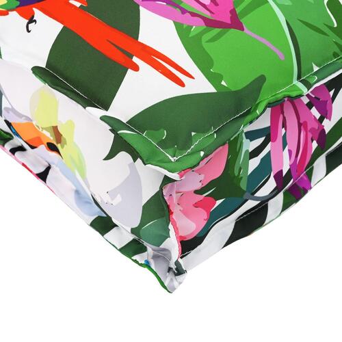 Puder Grøn, Rød, Pink, Flerfarvet Polyester 70 x 12 x 40 cm Pude