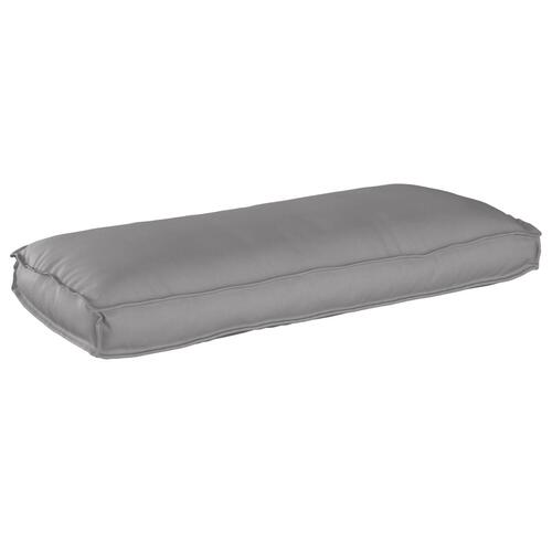 Udendørspude Grå Polyester 120 x 12 x 50 cm Udendørspude