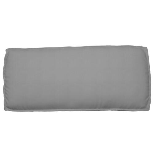 Udendørspude Grå Polyester 120 x 12 x 50 cm Udendørspude