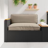Udendørs Pude Taupe Polyester 120 x 12 x 80 cm