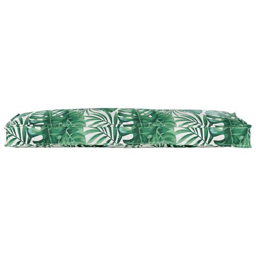 Udendørs Pude Bladmotiv Polyesterstof med skumfyld 110 x 40 x 8 cm