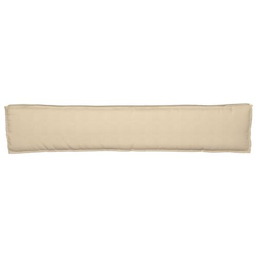 Udendørs pude Beige Polyester 200 cm x 40 cm Udendørs pude