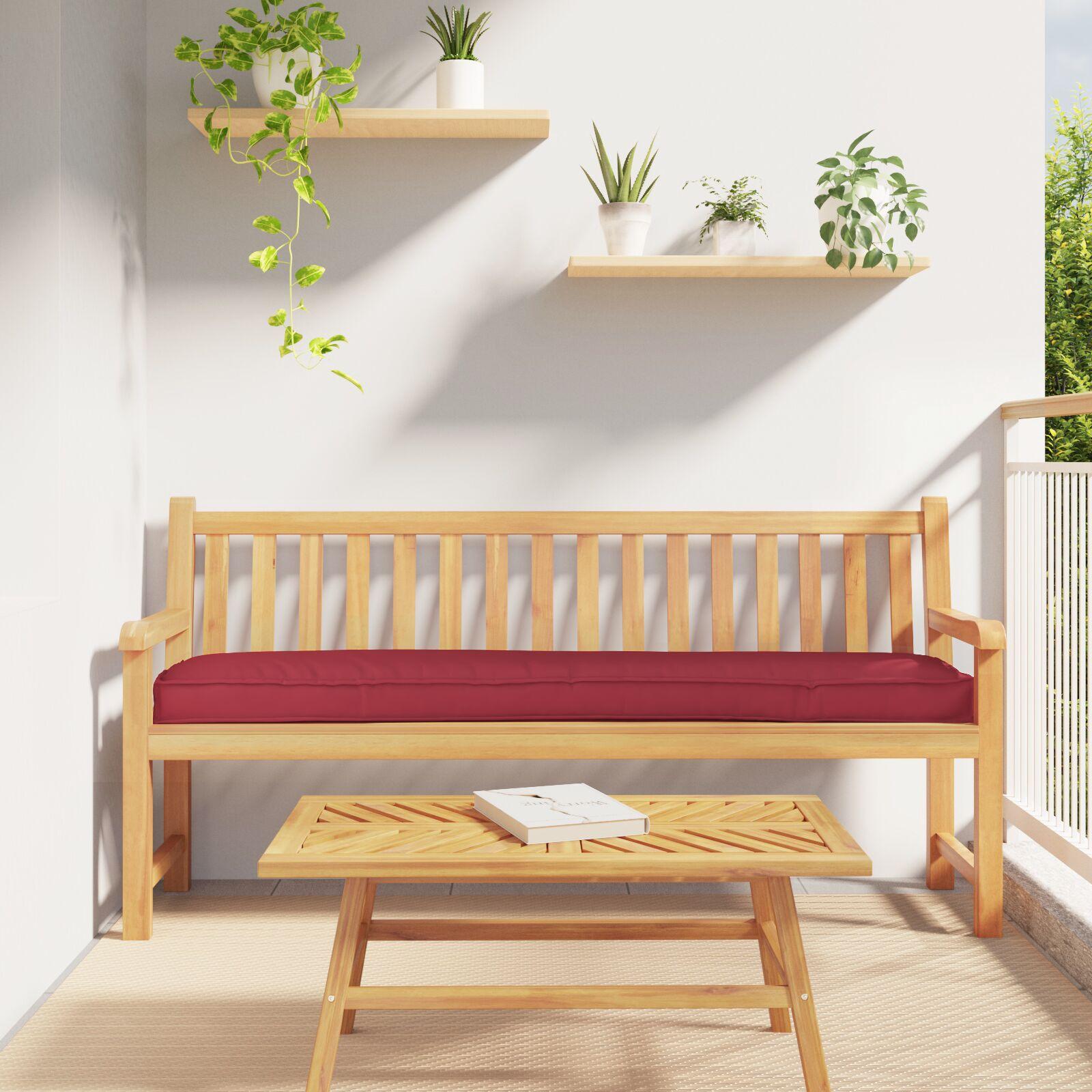 Pallet pude Vinrød 200 x 40 x 8 cm Oxford stof