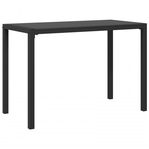 3-delt Havemøbelsæt med Stål og WPC i Sort