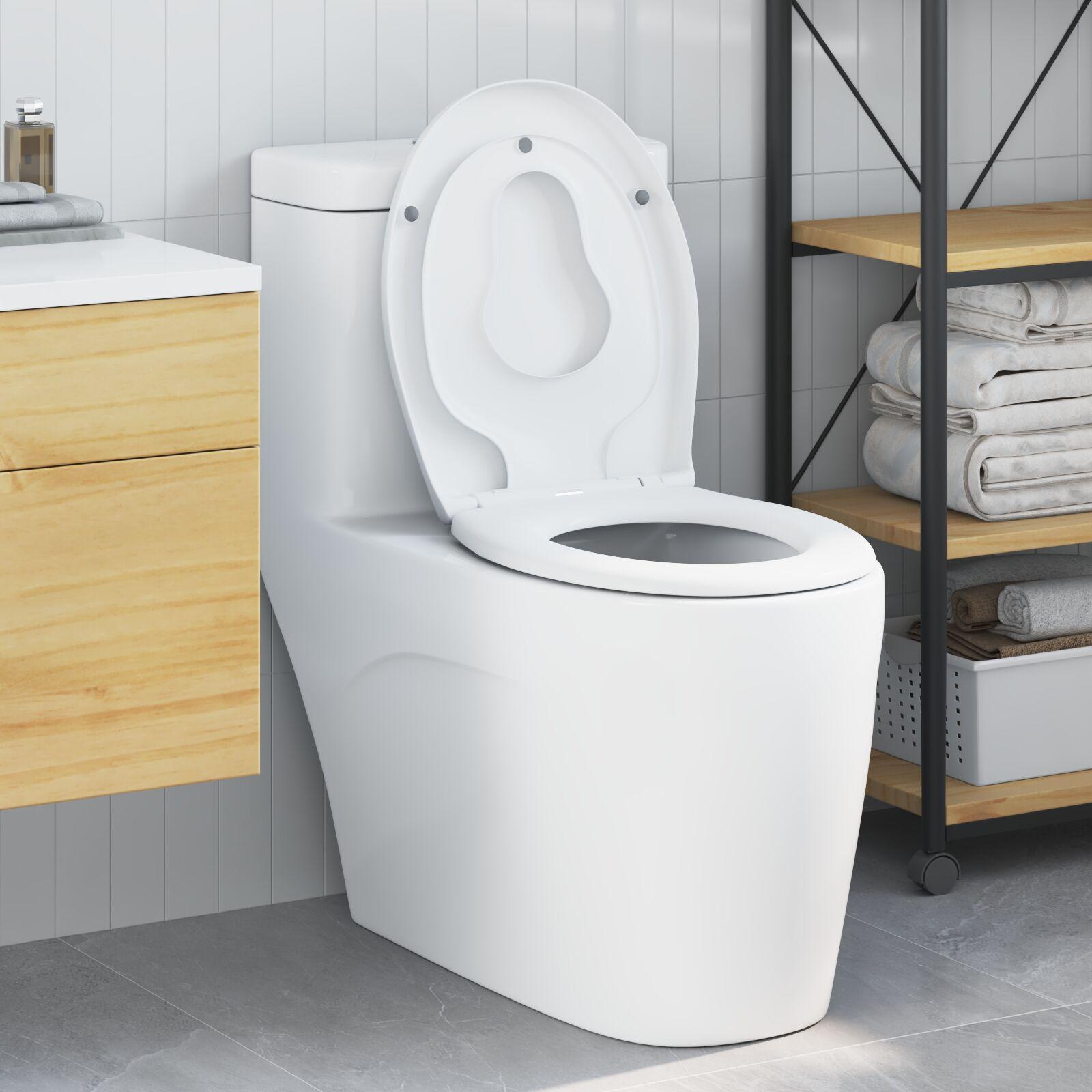 Familie Toiletbræt med Børnesæde Hurtig Udgivelse Duroplast