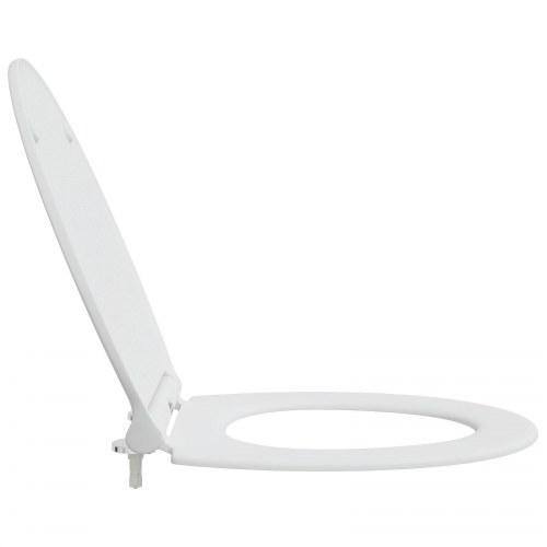 Quick Release Toilet Seat med Blødt Luk Duroplast Hvid