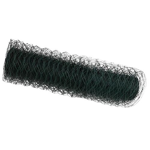 Hexagon Hegn Grøn PVC-belagt stål 10000 x 0.09 x 40 cm Holdbart