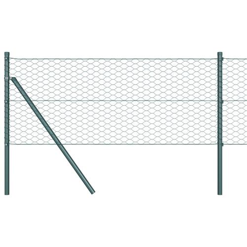 Hexagon Hegn Grøn Metal 10000 x 0.1 x 50 cm Udvideligt