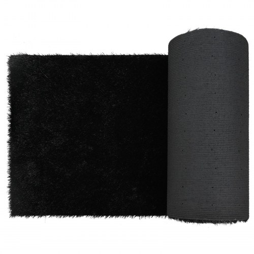 Künstgræs Sort 1x15 m 40 mm
