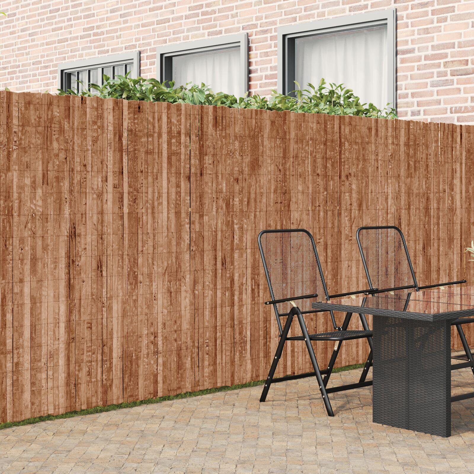 Barkhegn Brun 400 x 180 cm Bark