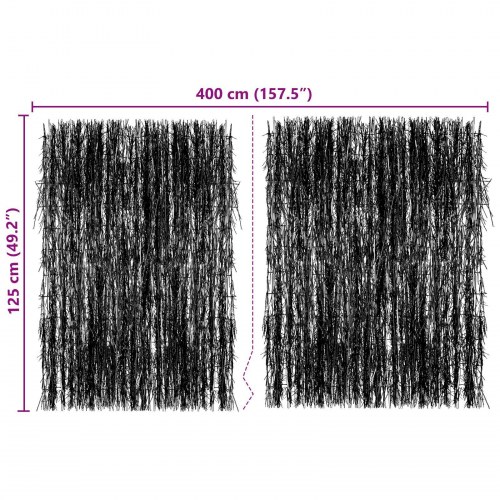 Kvistehegn 400x125 cm