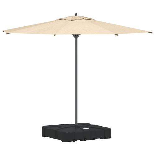 2 stk. Cantilever Parasol Base Sæt - 150 kg sand eller 113 kg vand