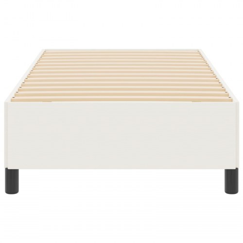 Sengestel Cremefarvet 90x190 cm Corduroy Stof