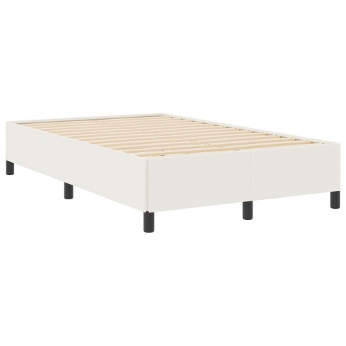 lamelbund Cremefarvet 120x190 cm Fløjlsstof