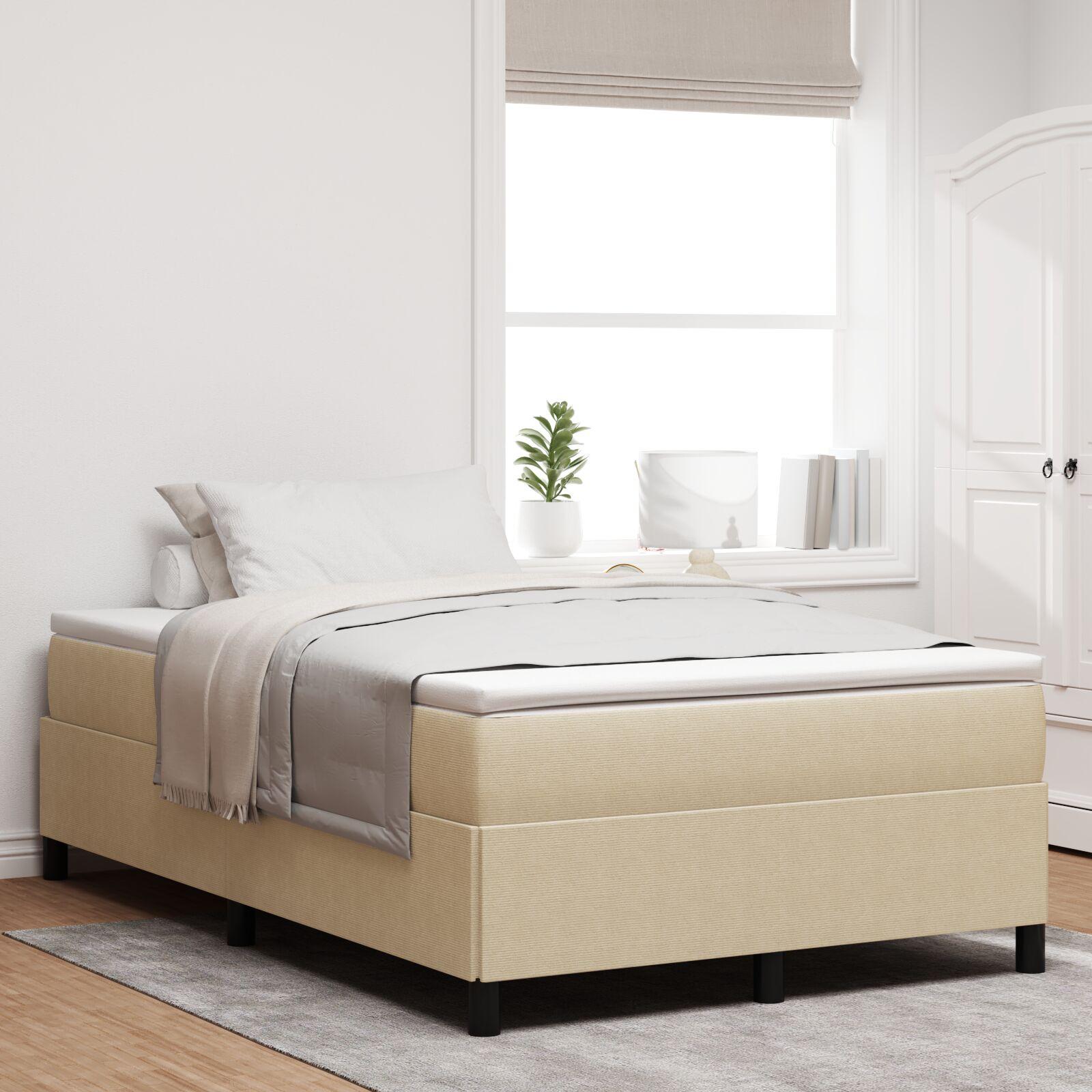 Box spring seng Grågrøn 120 x 190 cm Velourstof