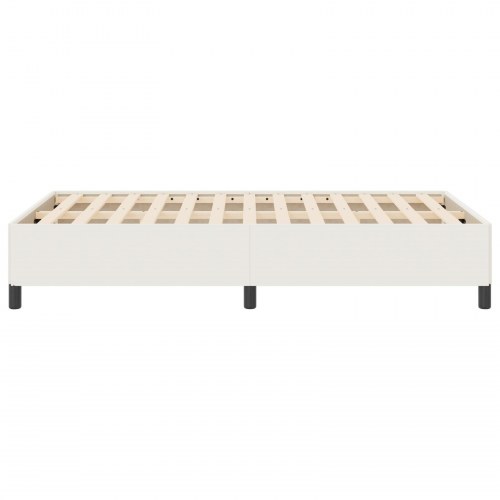 Sengestel Cremefarvet 120x200 cm Corduroy Stof