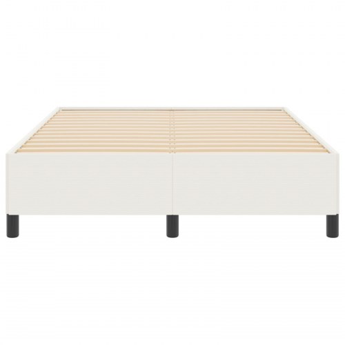 Sengestel Creme 160x200 cm Corduroy Stof
