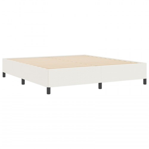 Sengestel Cremefarvet 180x200 cm Corduroy Stof