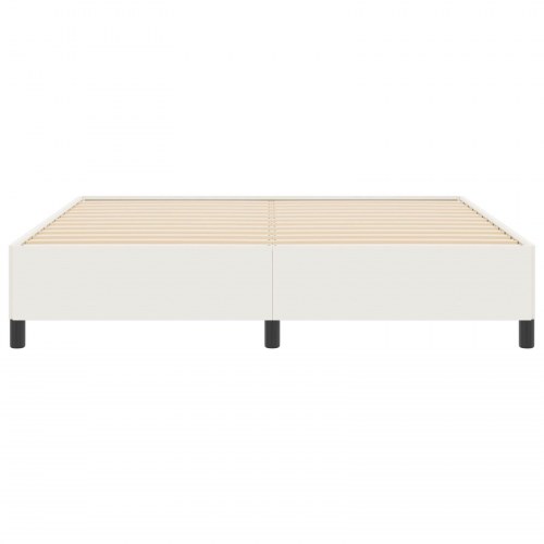 Sengestel Cremefarvet 180x200 cm Corduroy Stof
