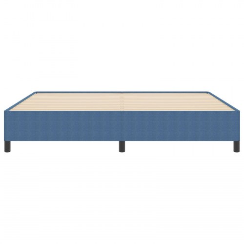 Sengegestel Blå 200x200 cm Corduroy Stof