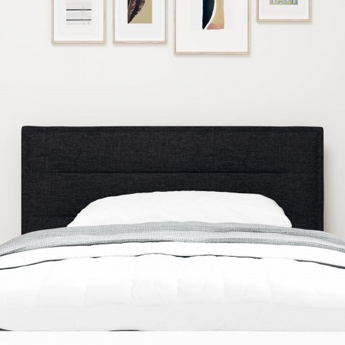 Hovedgavl Linje Design Sort 90 cm Stof
