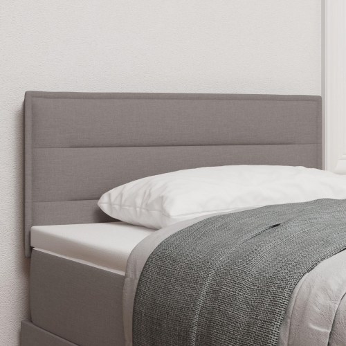 Hovedgærde Linjedesign Taupe 90 cm Stof