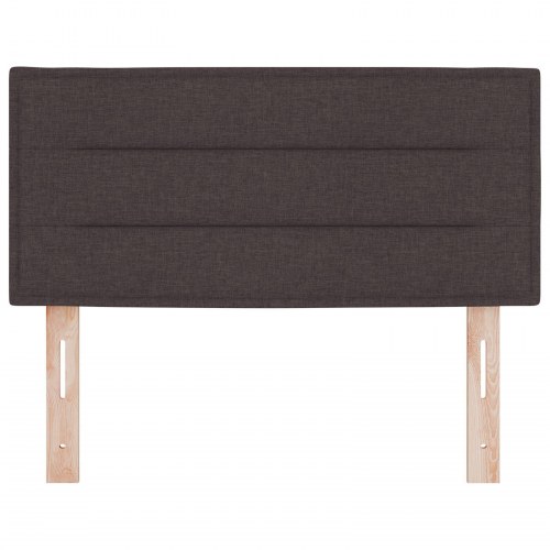 Hovedgærde Linje Design Mørkebrun 100 cm Stof