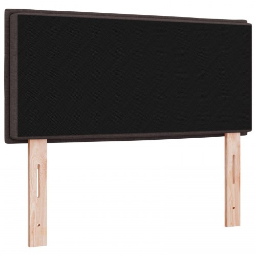 Hovedgærde Linje Design Mørkebrun 100 cm Stof
