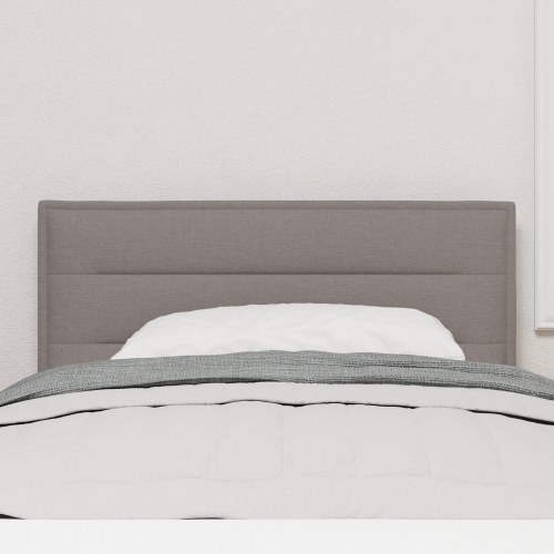Hovedgærde Linje Design Taupe 100 cm Stof