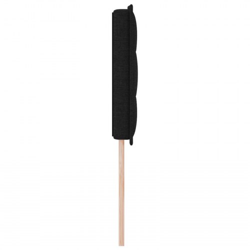 Hovedgærde Linjer Design Sort 140 cm Stof