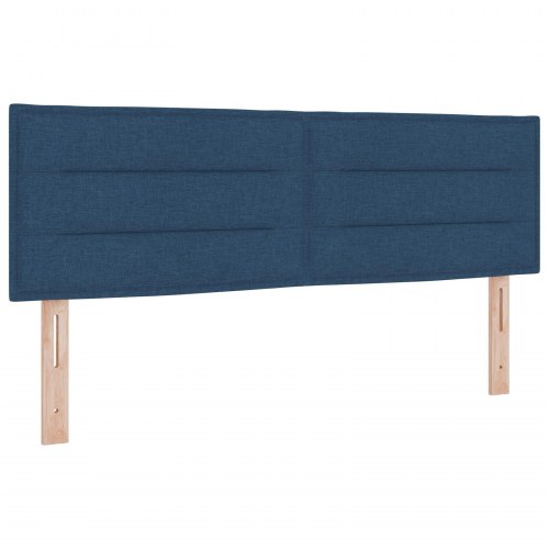 Hovedgærde Linier Design Blå 140 cm Stof