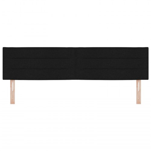 Hovedgavl Linjernes Design Sort 180 cm Stof